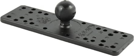 RAM Mount B-Kogel (25 mm) Aluminium Montageplaat voor Electronica - RAM-B-111BU