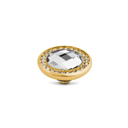 Melano Vivid Crystal CZ Steentje Crystal Goud