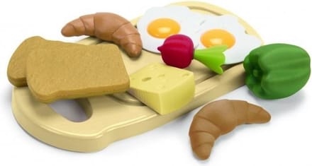 Dantoy Green Garden ontbijtset - 10-delig bioplastic speelgoed.