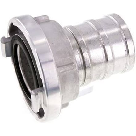 75-B (89 mm) Gesmeed Aluminium Storz-koppeling 75 mm Slangpilaar Draaibaar