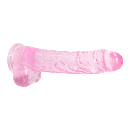 9" / 23 cm Realistic Dildo With Balls - Pink