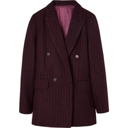 Gestreepte diplomatiek blazer voor dames Silbon