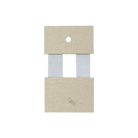 Pendelveer met metalen fitting Pen/gat afstand: 17,5 mm - L: 25 mm - B: 13 mm