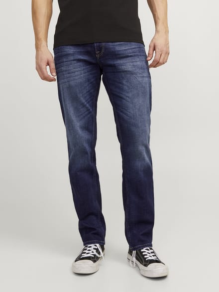 JACK & JONES Clark Original Jos regular fit - heren jeans - denimblauw