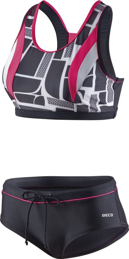 BECO bikini, competition, zwart, maat 40