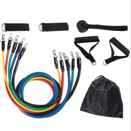 Set elastische banden - 11 stuks - Fitness - Krachttraining - Beginner