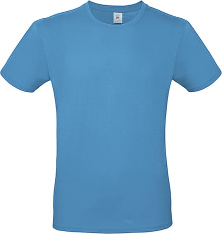 Classic E150 T-shirt B&C Collectie Atollblauw Maat XL