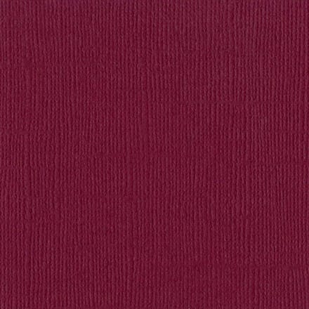Bazzill Textuurpapier - Mono Canvas - 30.5x30.5cm - Juneberry - 25 vellen