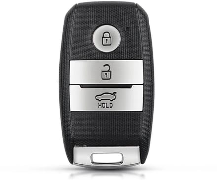 XEOD Autosleutelbehuizing - sleutelbehuizing auto - sleutel - Autosleutel / Geschikt voor Kia 3 knops