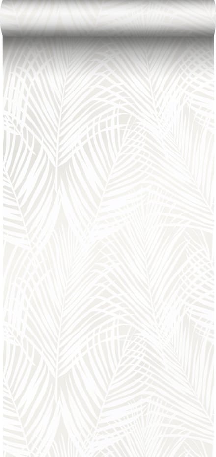 Origin Wallcoverings behang palmbladeren wit - 347741 - 0,53 x 10,05 m