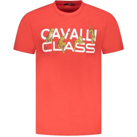 Cheetahprint T-shirt met korte mouwen