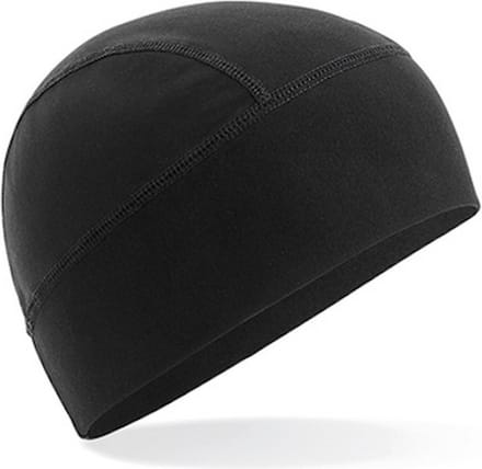 Zwarte Beechfield Softshell Sports Tech Beanie