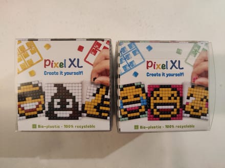 PIXELHOBBY PIXEL XL SET 2 KUBUS SMILEY/DROLLETJE