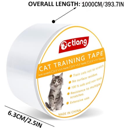Meubelbeschermers Sofa Kattenkrabbescherming Kattenpootkussentjes Schraper Trainingstape Kattenkrabbeschermer Sofabescherming