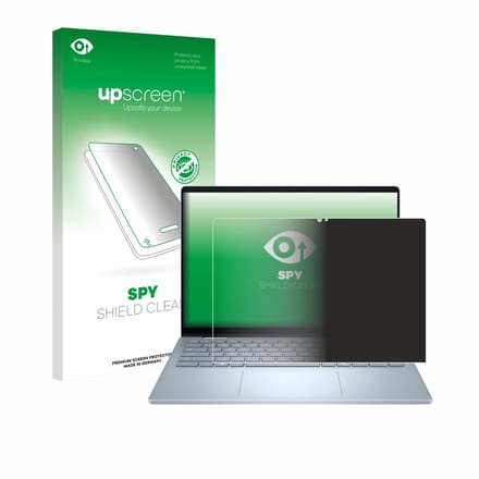 upscreen - privacy screenprotector voor Dell 14 Plus 2-in-1 - Folie Beschermfolie Blauwlichtfilter