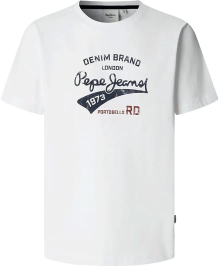 Pepe Jeans Giles T-shirt Met Korte Mouwen Wit M Man