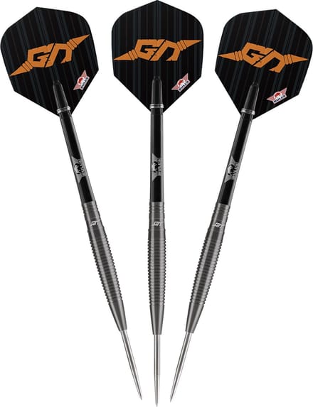 Bull's Geert Nentjes Black 90% - Dartpijlen - 24 gram