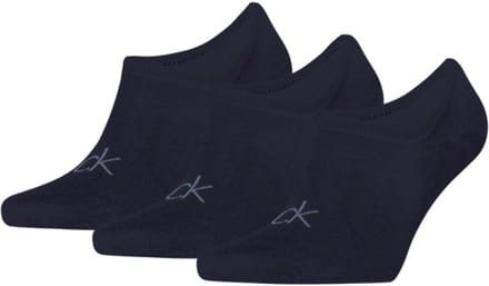 Calvin Klein Footies High Cut Heren 3-Pack Dark Navy