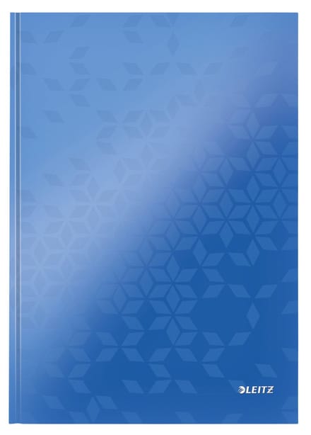 Notitieboek leitz wow a4 lijn 80v blauw | 6 stuks