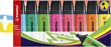 Fluorescerende Markeerstift Set Stabilo Boss Multicolour (5 Stuks)