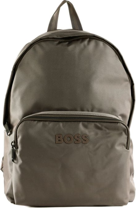 BOSS laptop rugzak rugzak met laptopvak Catch 3.0 Backpack Taupe Grey