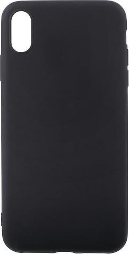 Apple iPhone Xs Max TPU Hoesje Zwart Mat