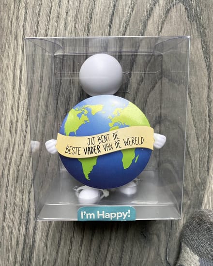 Geschenkpopje - Jij bent de beste vader van de wereld - gift set - cadeau - 3508