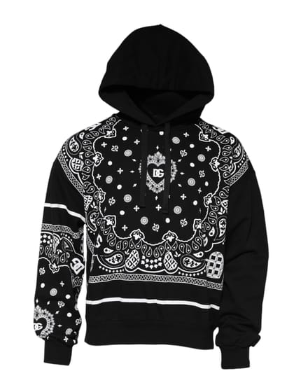 Bandana Print Hoodie