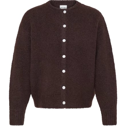 relaxed fit gebreid jack met wol model 'Belablue'