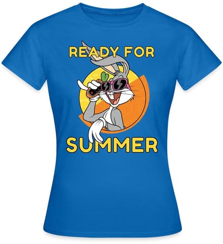 Looney Tunes Bugs Bunny Ready For Summer T-Shirt Dames