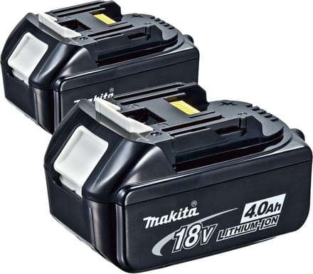 Makita BL1840B Duopack 18V Li-ion accu 4,0Ah (2st)