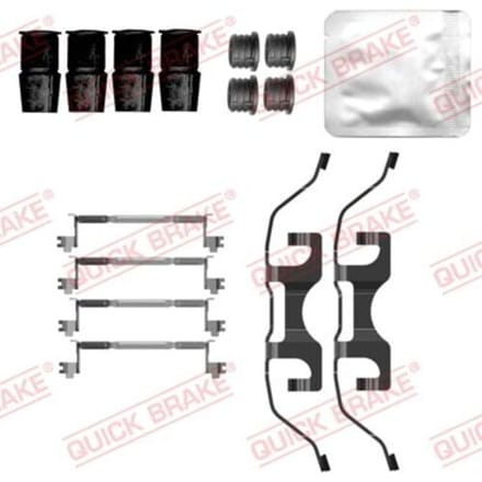 Toebehorenset, schijfremblok QUICK BRAKE 109-0209
