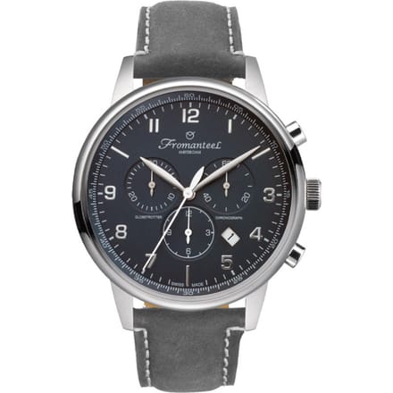 Refurbished Fromanteel Globetrotter Chrono GT-0702-015 Heren Horloge 42mm