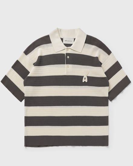 SHORT SLEEVES POLO WITH AMI DE COEUR PATCH