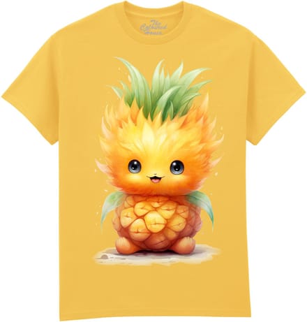 Ananas Standing Pineapple The Coloured House T-shirt S