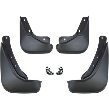 Bavettes garde-boue - J&;J Automotive - Volvo XC60 - 4 pièces - Facile à assembler - Durable