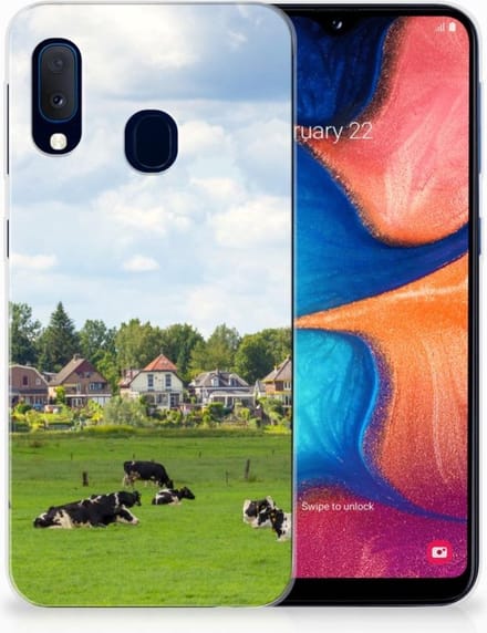 Samsung Galaxy A20e TPU Hoesje Koeien