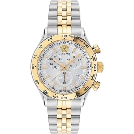 Versace VRSCVE2U00422 Analoog Armbandhorloge voor Dames goud