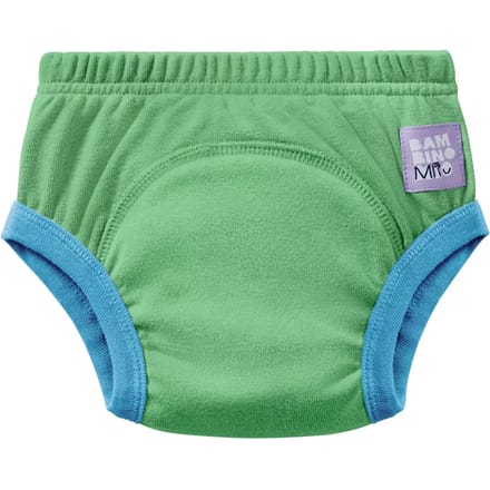 Wasbare Leerbroek Groene Varen baby Bambino Mio