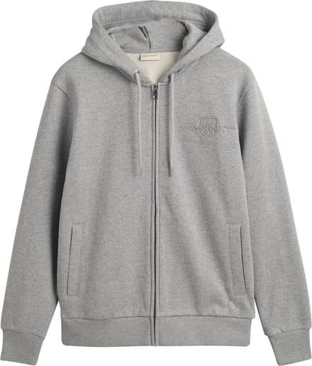 GANT Sweat vest REGULAR TONAL SHIELD FULL ZIP HOODIE