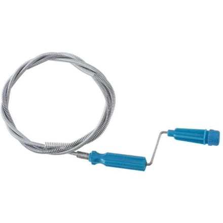 Handige rioolbaggertool Flexibele pijpleidingverstoppingsverwijderaar Afvoerontstopper Badkamer 2m gray