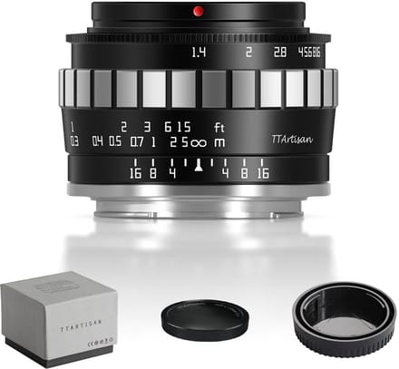 Dailygoods - 23 mm F1.4 APS-C Handmatige Focus Cameralens voor Sony E-Mount