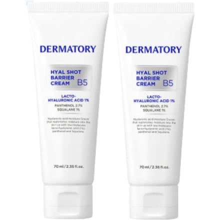 DERMATORY Crème Barrière Hyalshot 70ml Lot de 2 (2 unités)