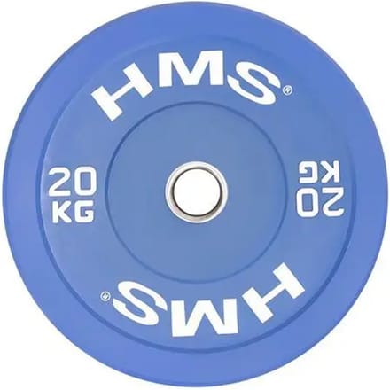 HMS - CBR Serie - Olympische Bumpergewicht - 20 kg - Blauw