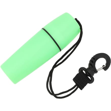 Draagbare Afsluitbare Watercontainer Fles met Gesp voor Duiken Snorkelen Surfen(groen)