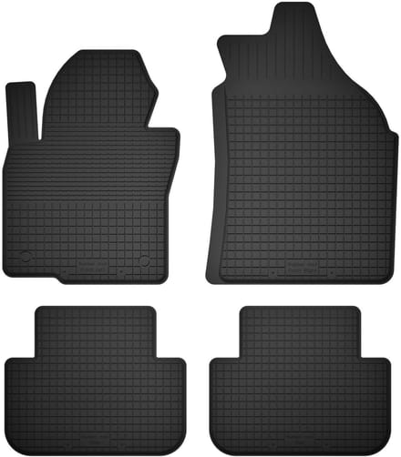 Wielganizator BasicProtect Serie - Auto Rubbermatten - BMW X3 F25 - 4 Stuks - Antislip