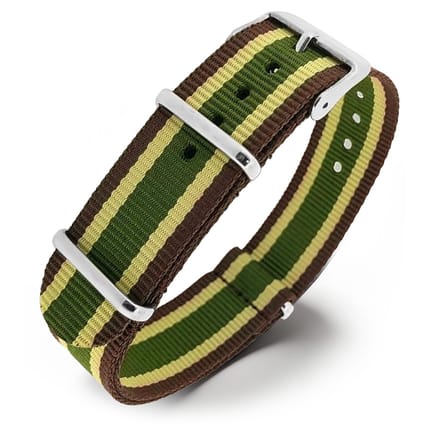 NATO Horlogeband G10 Military Nylon Strap - Hunter Groen 20mm