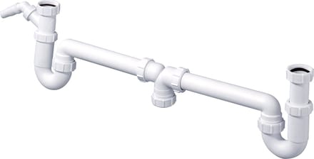 Wiesbaden Mcalpine 5537 Duplexsifon + Wasmachine 6/4"