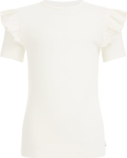 WE Fashion Meisjes T-shirt met ruches