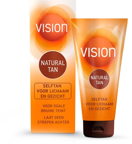 Vision All Year Natural Tan - Zonnebrand - Zelfbruiner - 135 ml